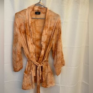 Vici dolls orange kimono - size small - never worn